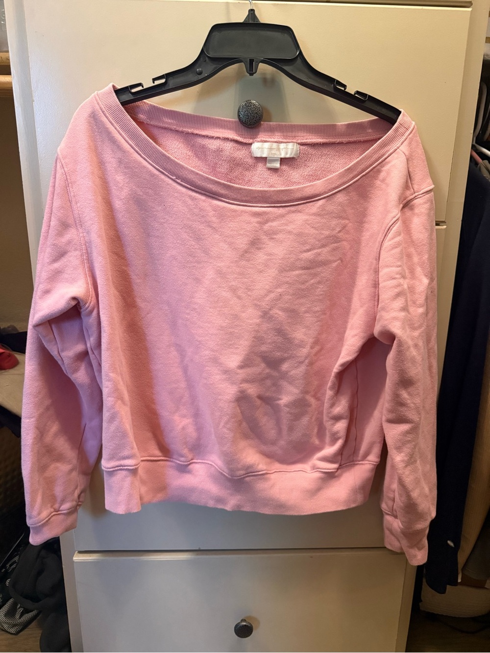 Spiritual Gangster Pink Relaxed Crewneck Small